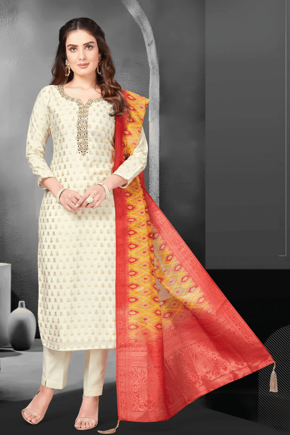 Stone work best sale salwar suits