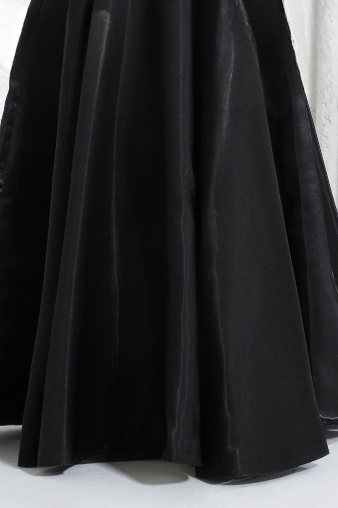 Black Long Party Gown for Girls