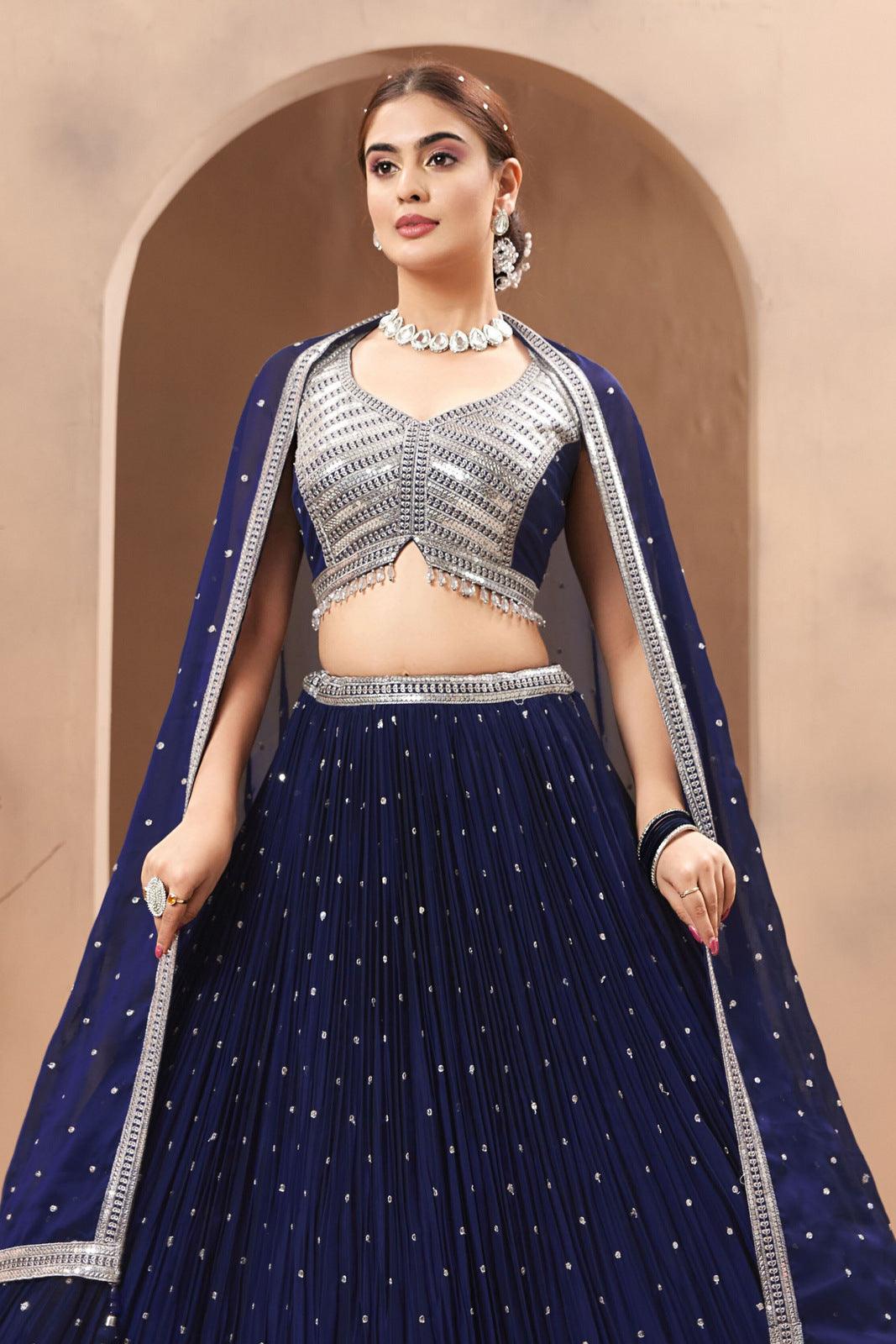 Crop top lehenga indian traditional wear lehenga | Crop top lehenga, Crop  top lehenga indian, Lehenga