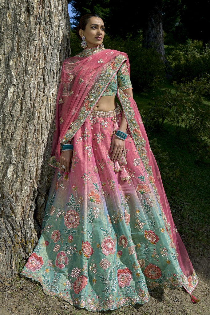 Blooming dahlia color readymade... - Mahalekshmi Silks | Facebook