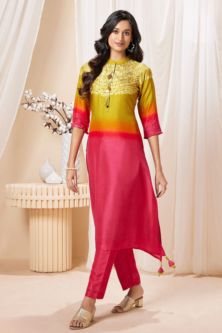 Multicolor with Digital Print A-line Cut Salwar Suit
