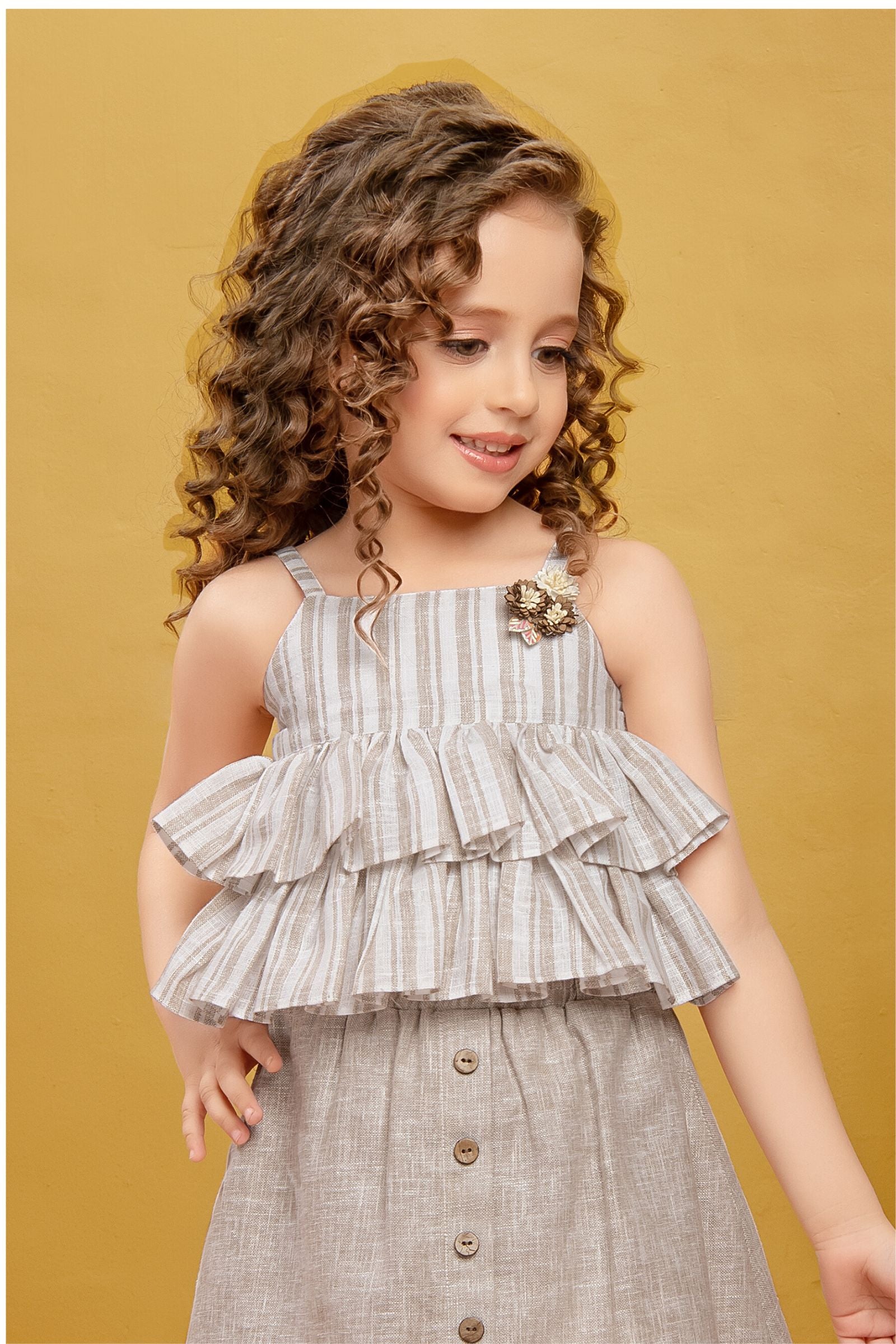 Georgette Designer Kids Dresses, Age Group: 10 Years & Above at Rs 1399 in  Surat