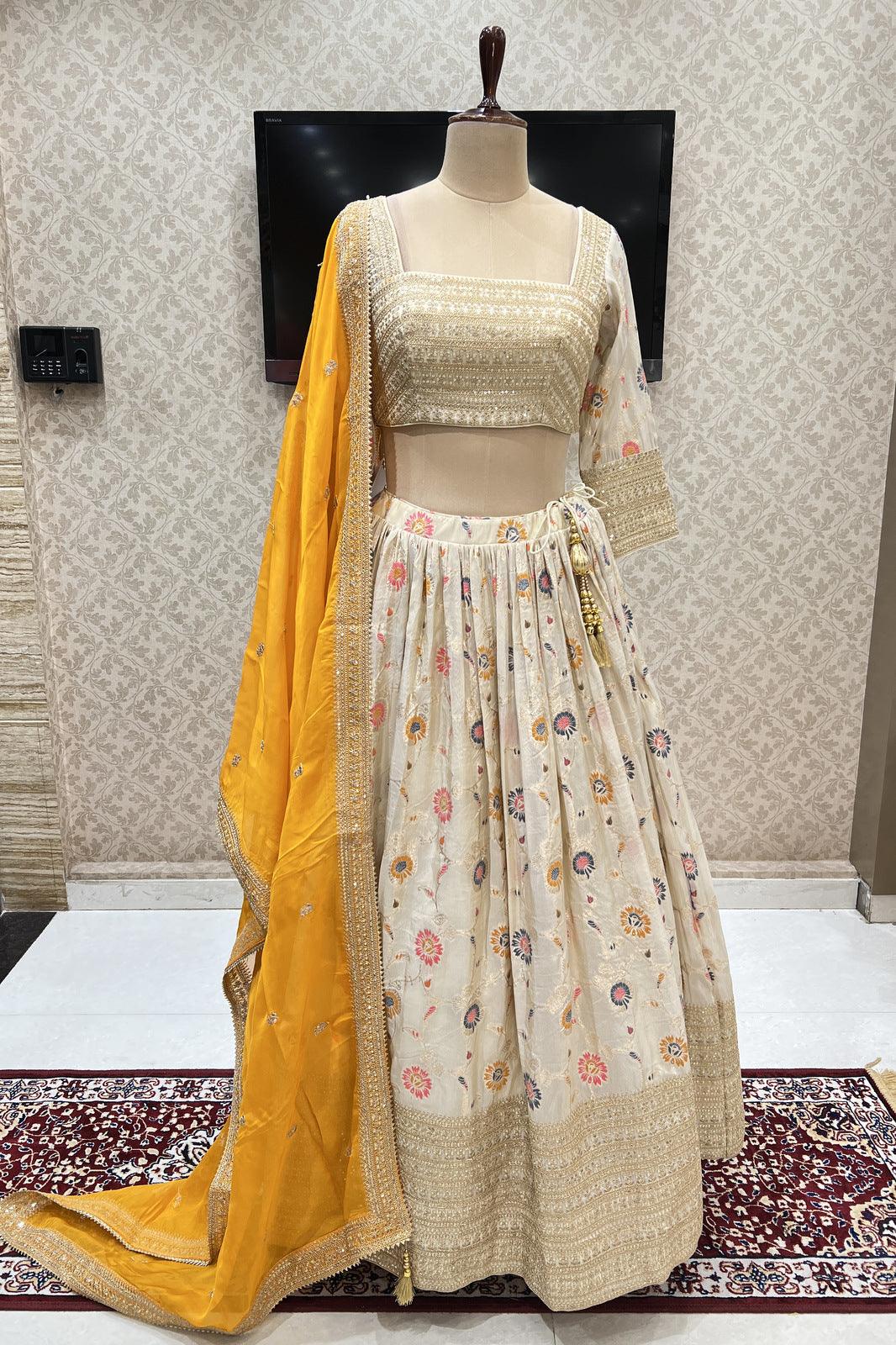 Cotton Lehenga Set – Buy Designer Cotton Lehenga Choli For Women Online