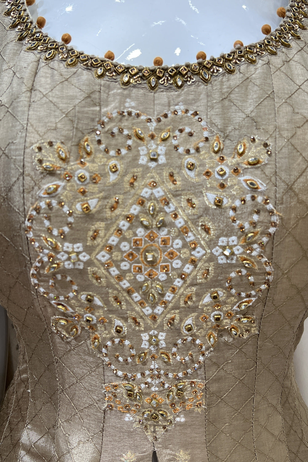 kundan designs for dresses Discover 340 Kundan work and kundan stone aari work design ideas