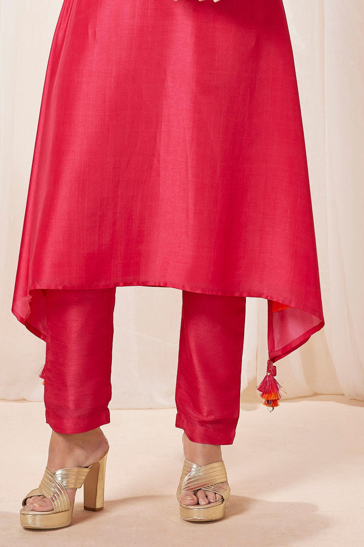 Multicolor with Digital Print A-line Cut Salwar Suit