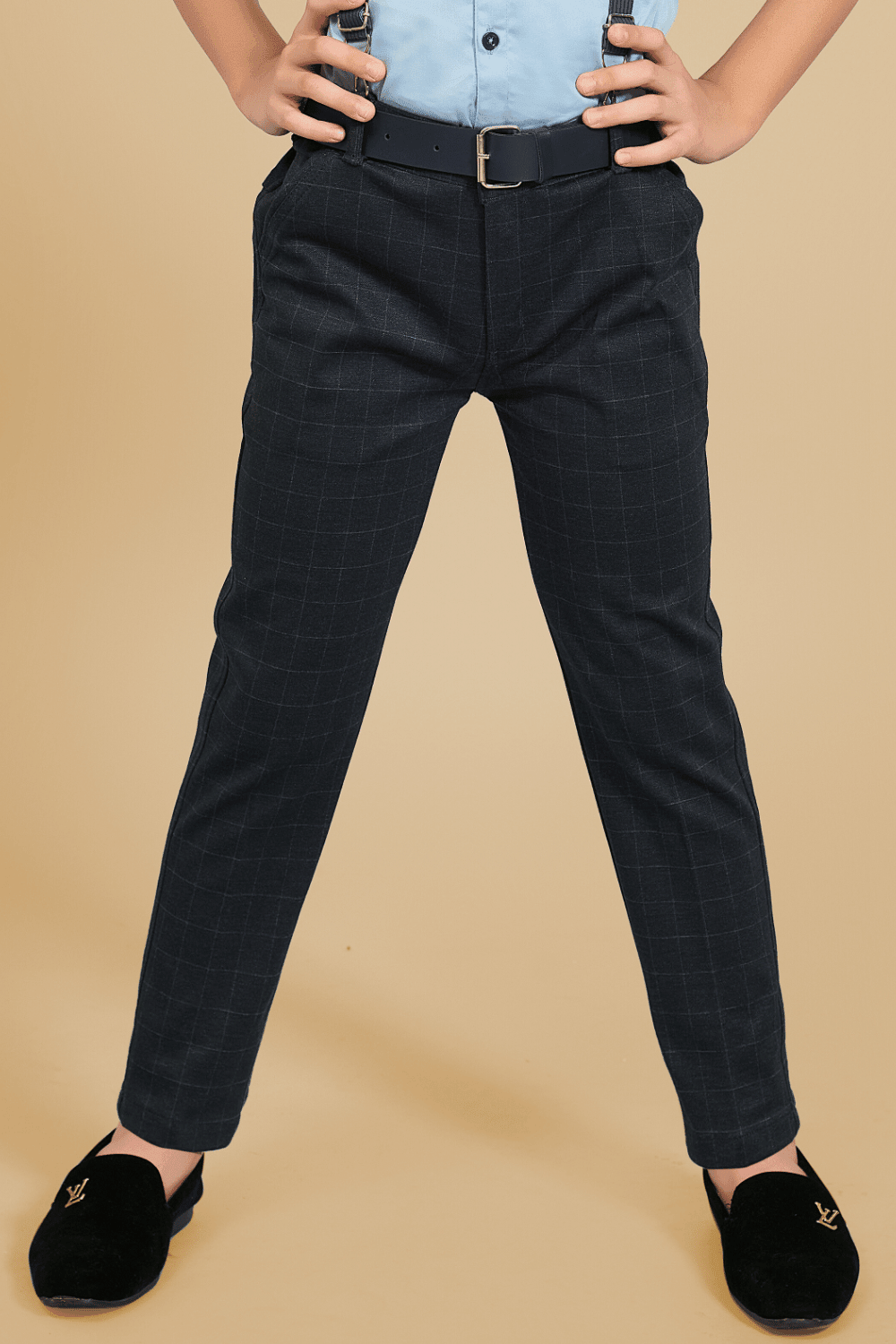 Black 1930s Solid Suspender Pants – Feedback Store