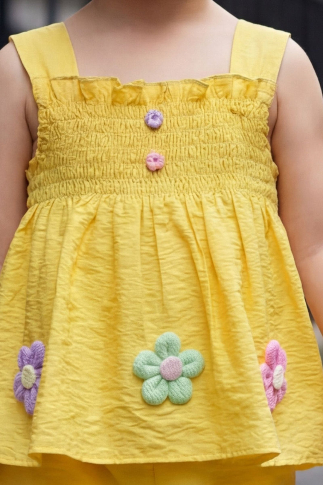 Yellow Joggers Set for Girls