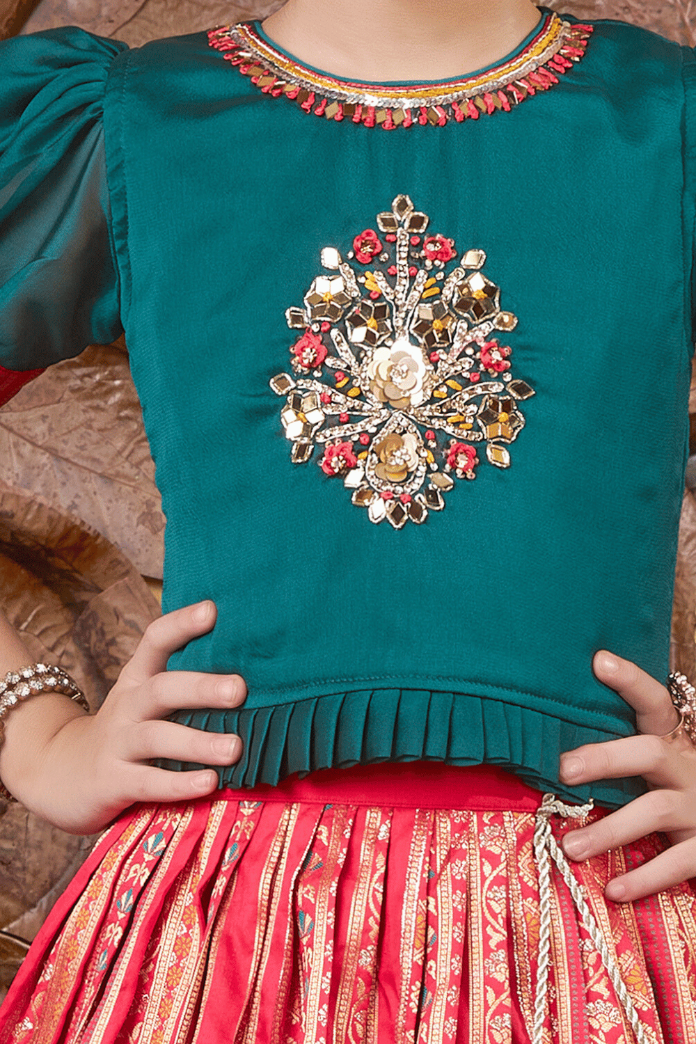 Blouses | Pugia Mills Women's Multicolour Phantom Silk Embroidery Maggam  Work Coin Sleeves Readymade Saree Blouse For Lehenga Choli , Violet Colour  | Freeup