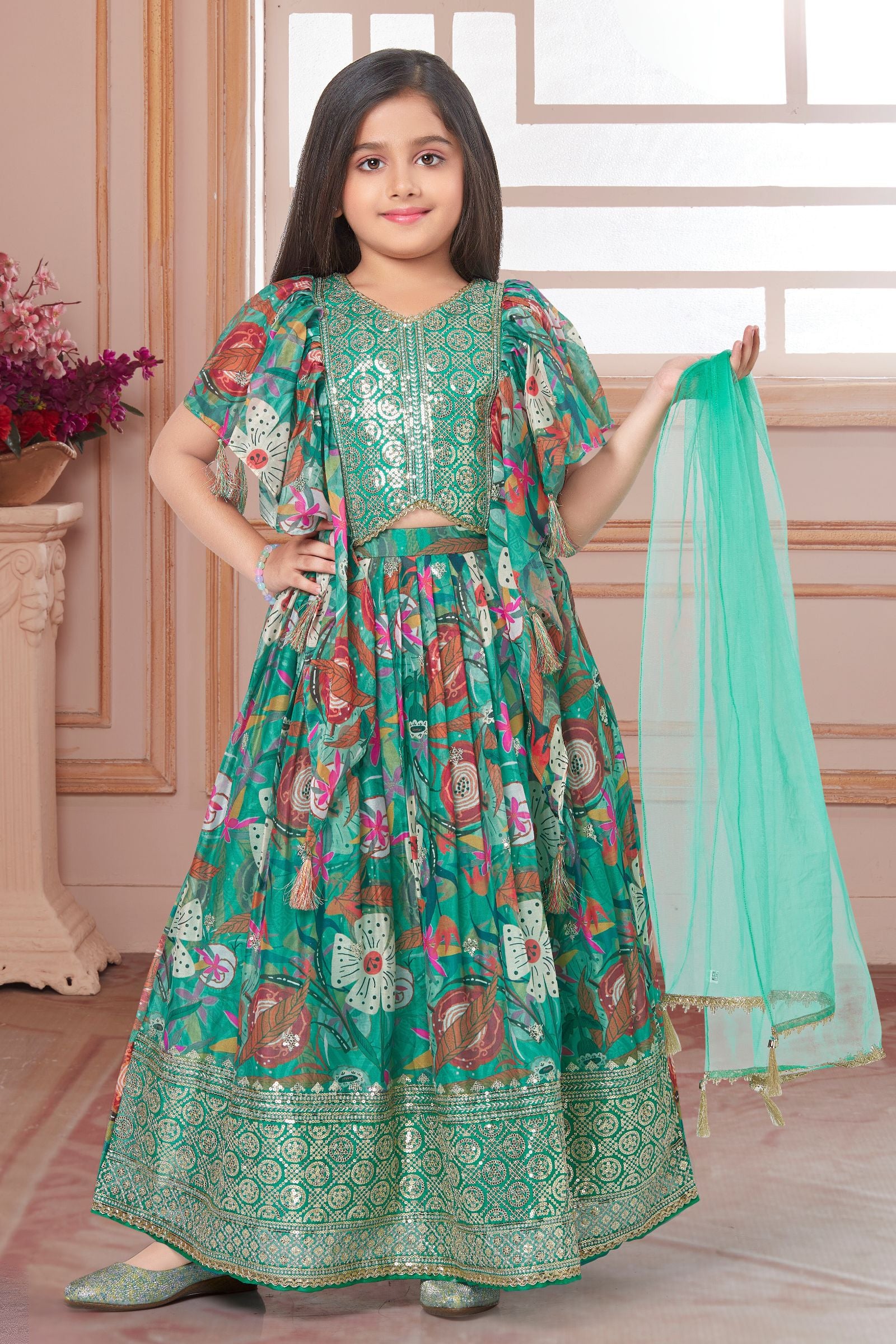 Buy Lilac Floral Lehenga With Hand Embroidery Kid Lehenga Baby Lehenga Girl  Indianwear Traditional Toddler Lengha Kid Indian Wear Girl Online in India  - Etsy
