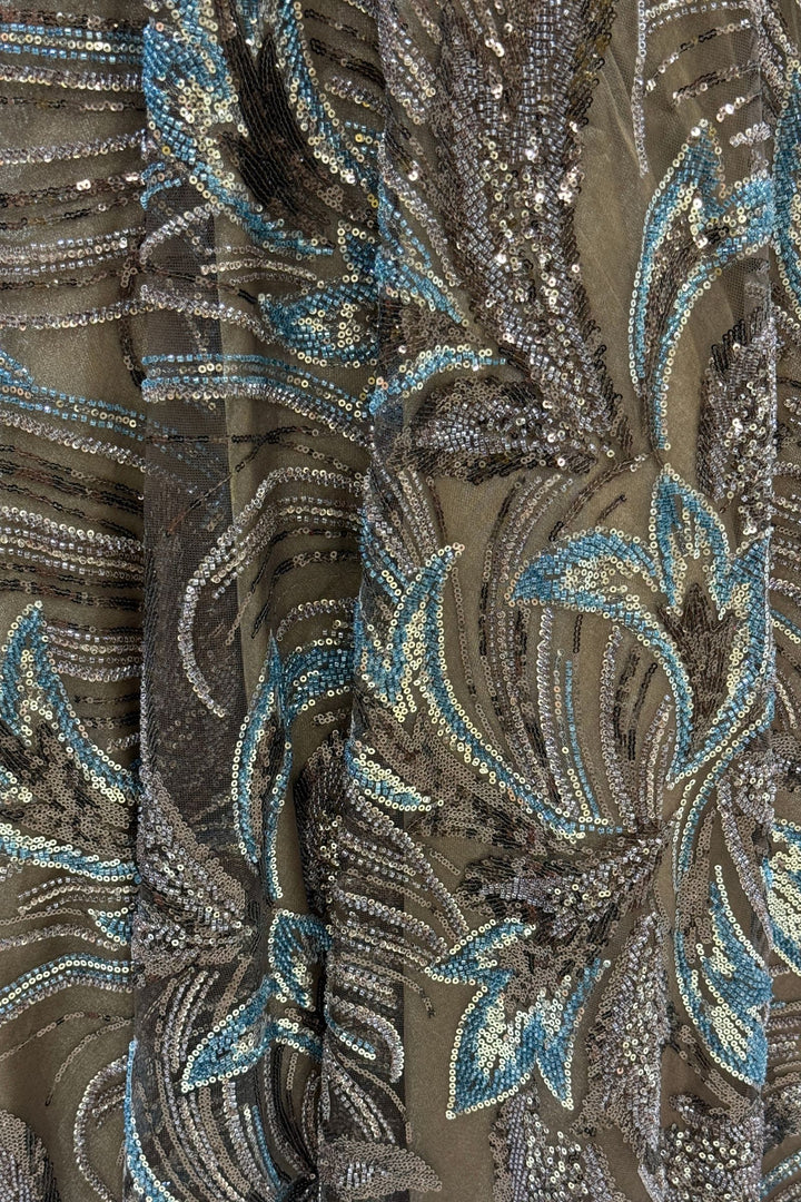 Designer Lehenga with Intricate Beads and Sequins work