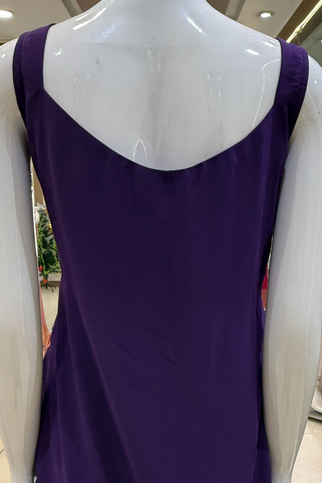 Purple Multicolor Embroidery, Sequins and Zari work Palazzo Salwar Suit