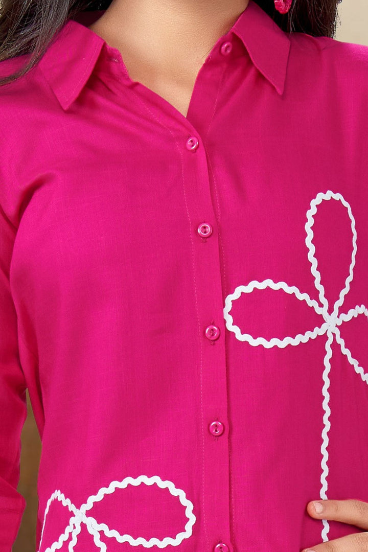 Pink Co-ord Set for Girls