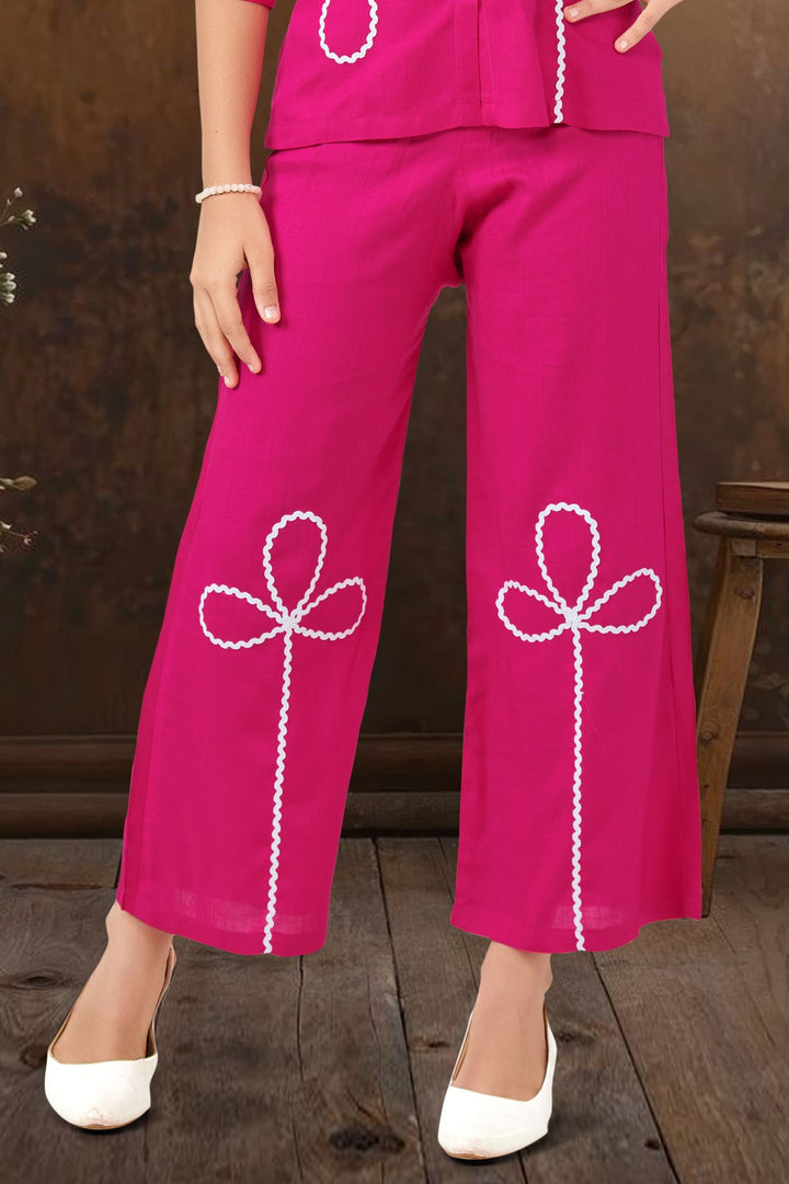 Pink Co-ord Set for Girls