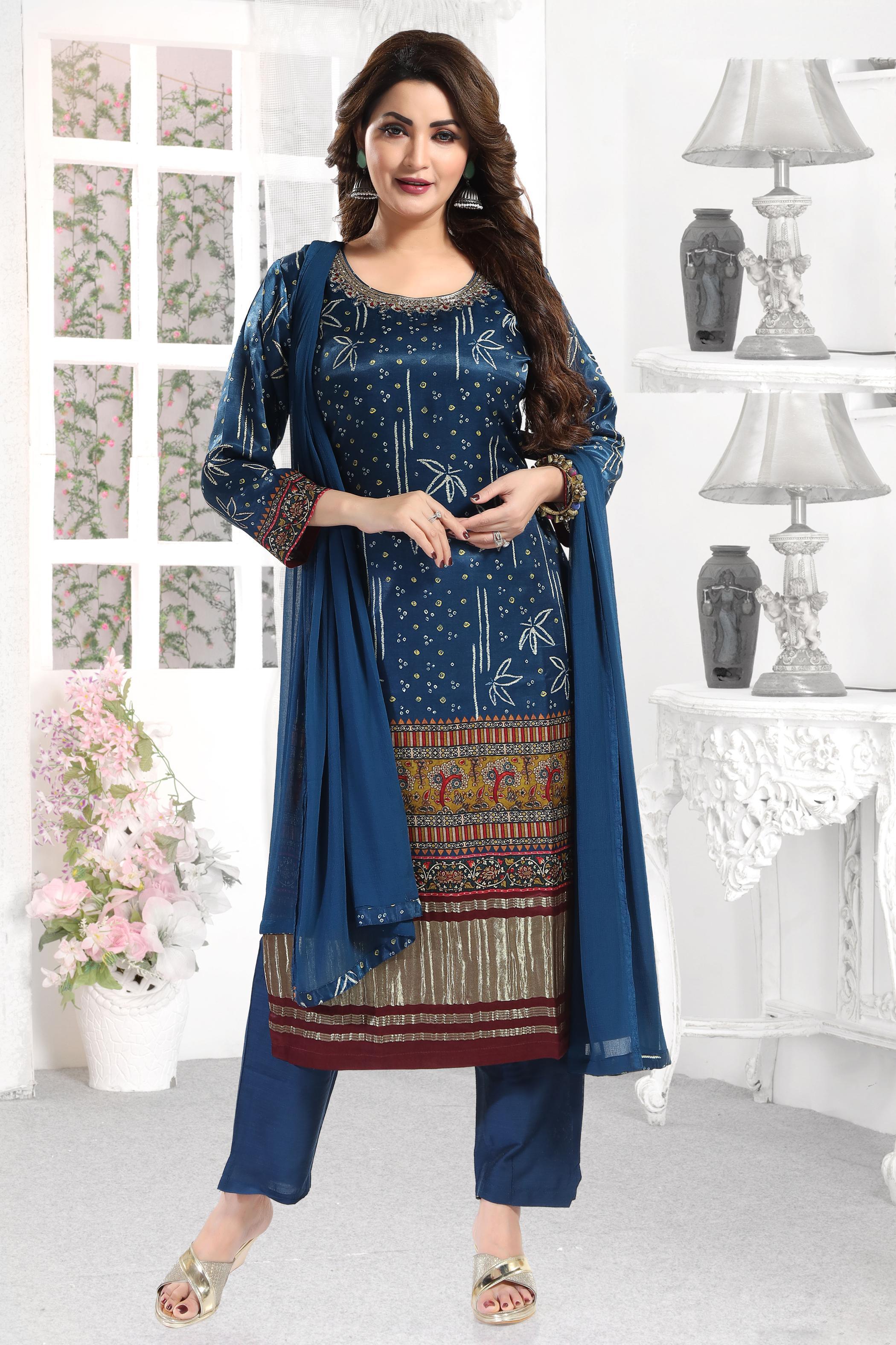 Indigo salwar store